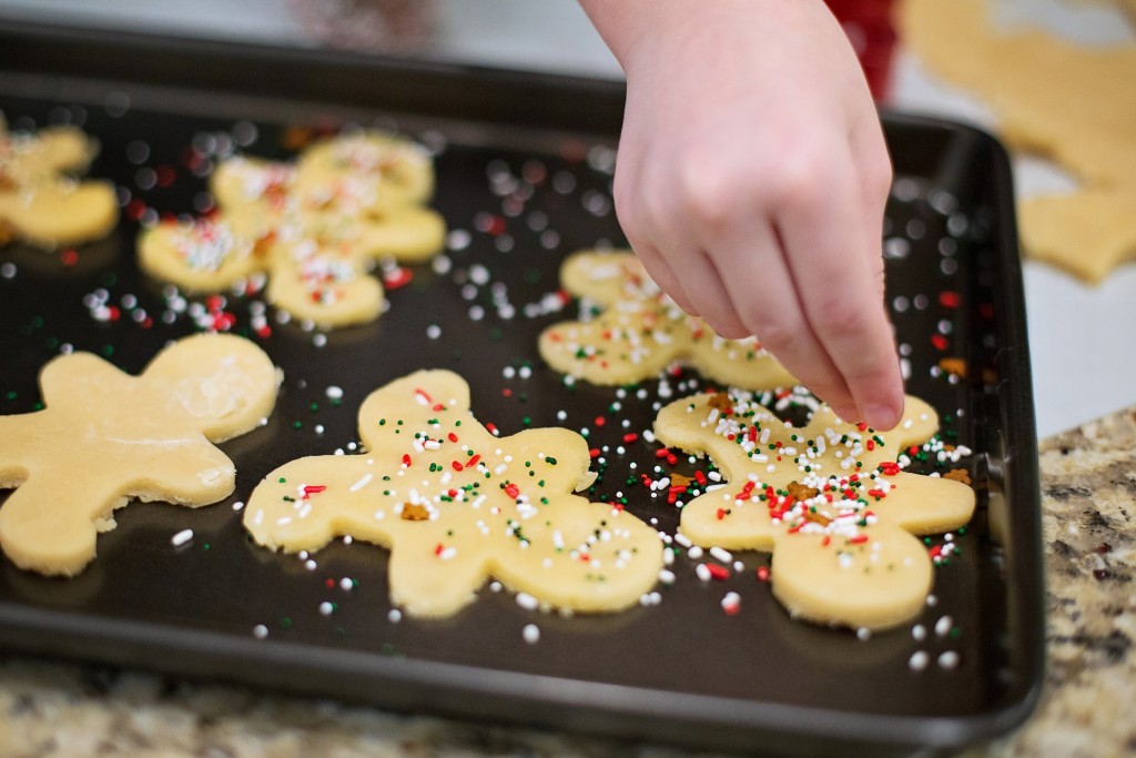 While you're baking, whip up some extra cookies for an elderly neighbor or friend.